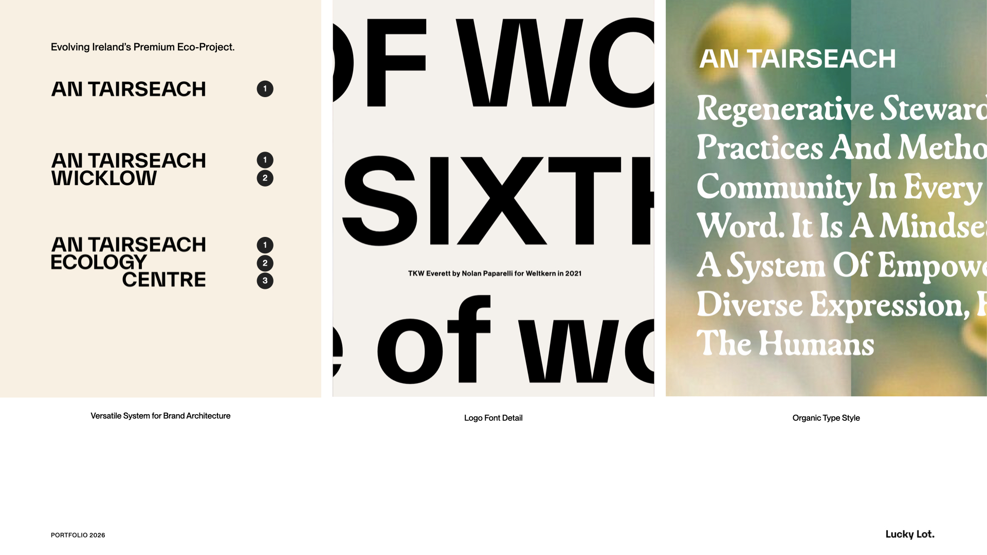 Lucky Lot portfolio — selected work